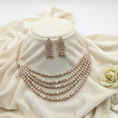 Aamrapali Luxury American Daimond Necklace Set