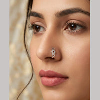 Aamrapali Stylish Austrian Stone Designer Nose Pin