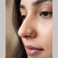 Aamrapali Stylish Austrian Stone Designer Nose Pin