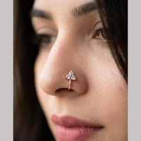 Aamrapali Stylish Austrian Stone Designer Nose Pin