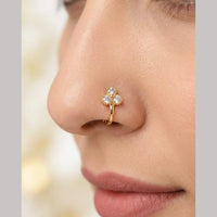 Aamrapali Stylish Austrian Stone Designer Nose Pin