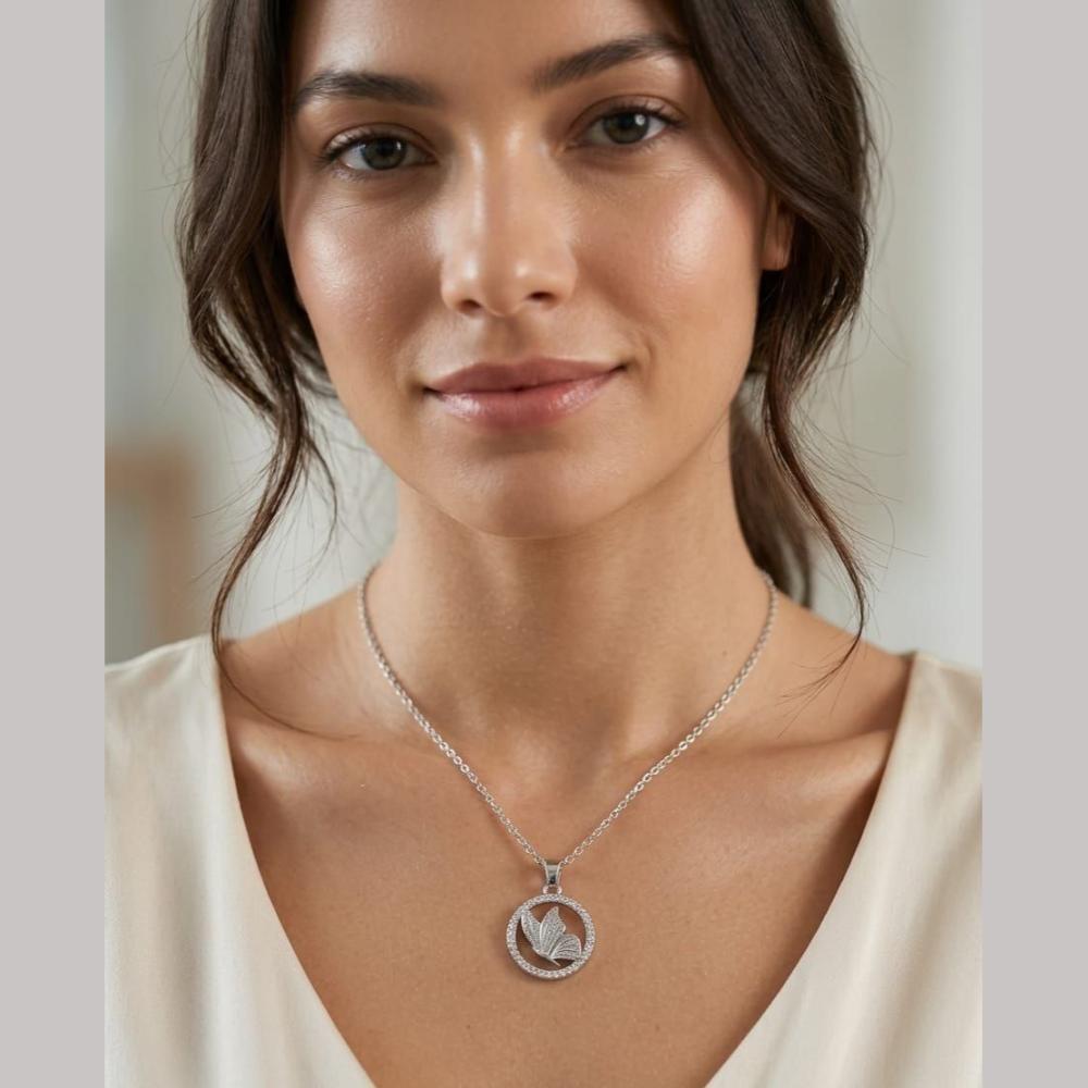 Aamrapali Twilight Shine Austrian Stone Chain Pendent