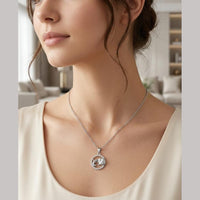 Aamrapali Twilight Shine Austrian Stone Chain Pendent