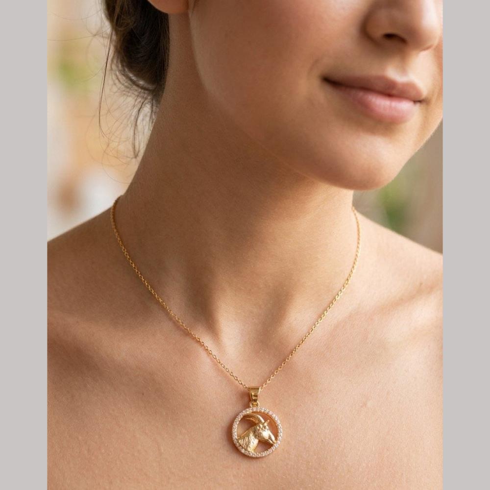 Aamrapali Twilight Shine Austrian Stone Chain Pendent