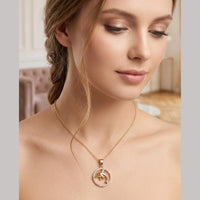 Aamrapali Twilight Shine Austrian Stone Chain Pendent