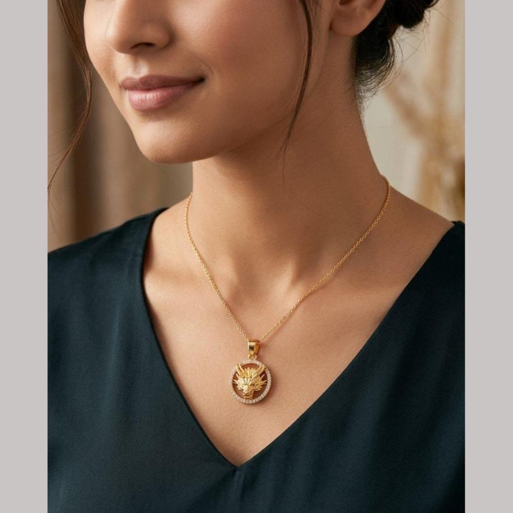 Aamrapali Twilight Shine Austrian Stone Chain Pendent