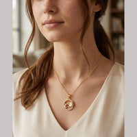 Aamrapali Twilight Shine Austrian Stone Chain Pendent