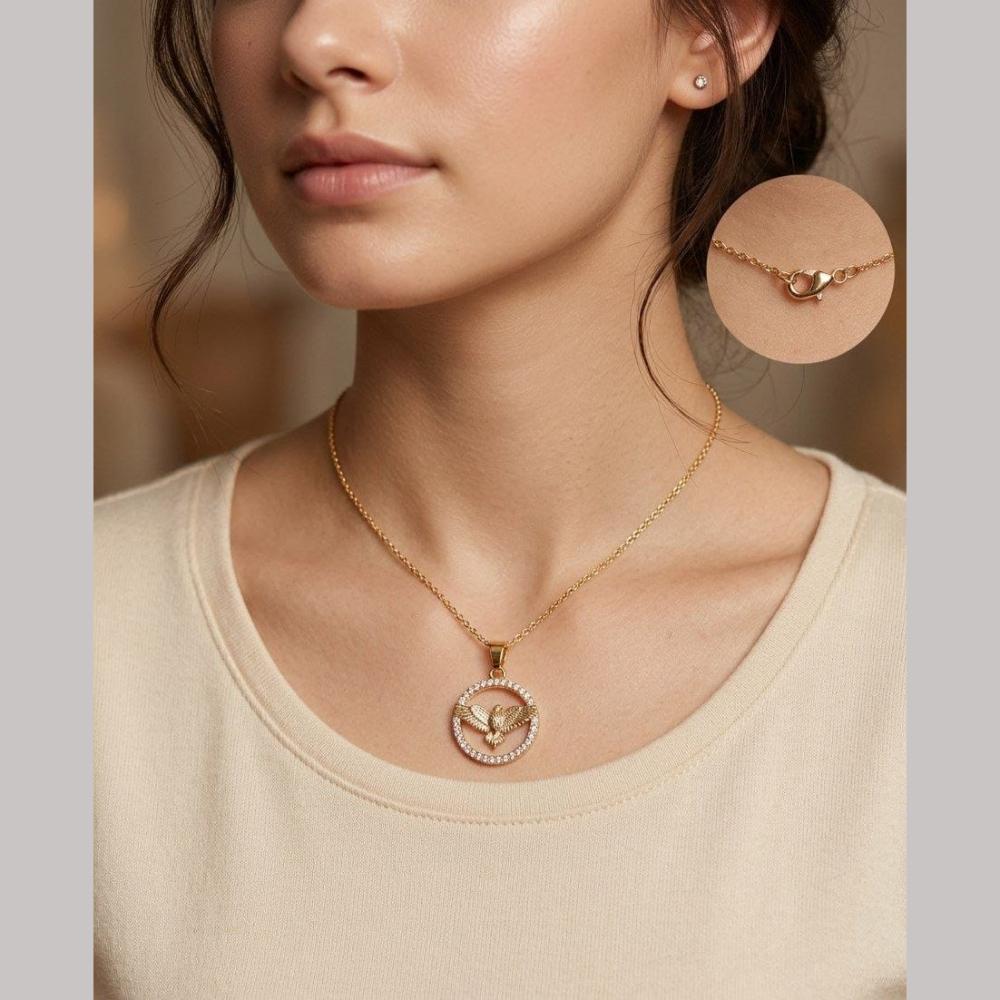 Aamrapali Twilight Shine Austrian Stone Chain Pendent