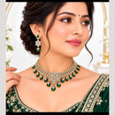 Aamrapali Luxury Designer American Diamond Choker Necklace Set for Women