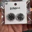 Shrisha Oxidised Plated Stud Earrings