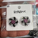 Shrisha Oxidised Plated Stud Earrings