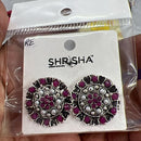 Shrisha Oxidised Plated Stud Earrings