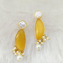 Marudhar Creations Ethereal Tiered Crescent Earrings