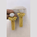 Marudhar Creations Ethereal Bloom Tassel Earrings