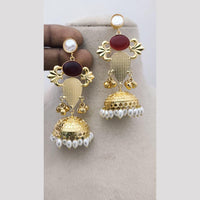 Marudhar Creations Royal Filigree Jhumka Ensemble