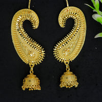 Mahavir DYE Gold Plated Premium Earcuff Jhumki Earrings