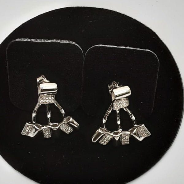 Runa Works 925 Sterling  Silver  Dangler  Earrings