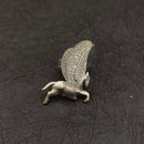Deep Jewell  Oxidised Plated Horse Adjustable Ring