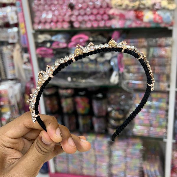 Abhinandan Crystal Stone Hair Band