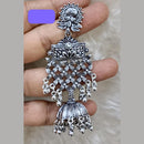 Abhinandan Oxodised Plated Ghungroo Dangler Earrings