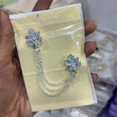 Abhinandan Glam Austrian Stone Wedding Wear Brooch