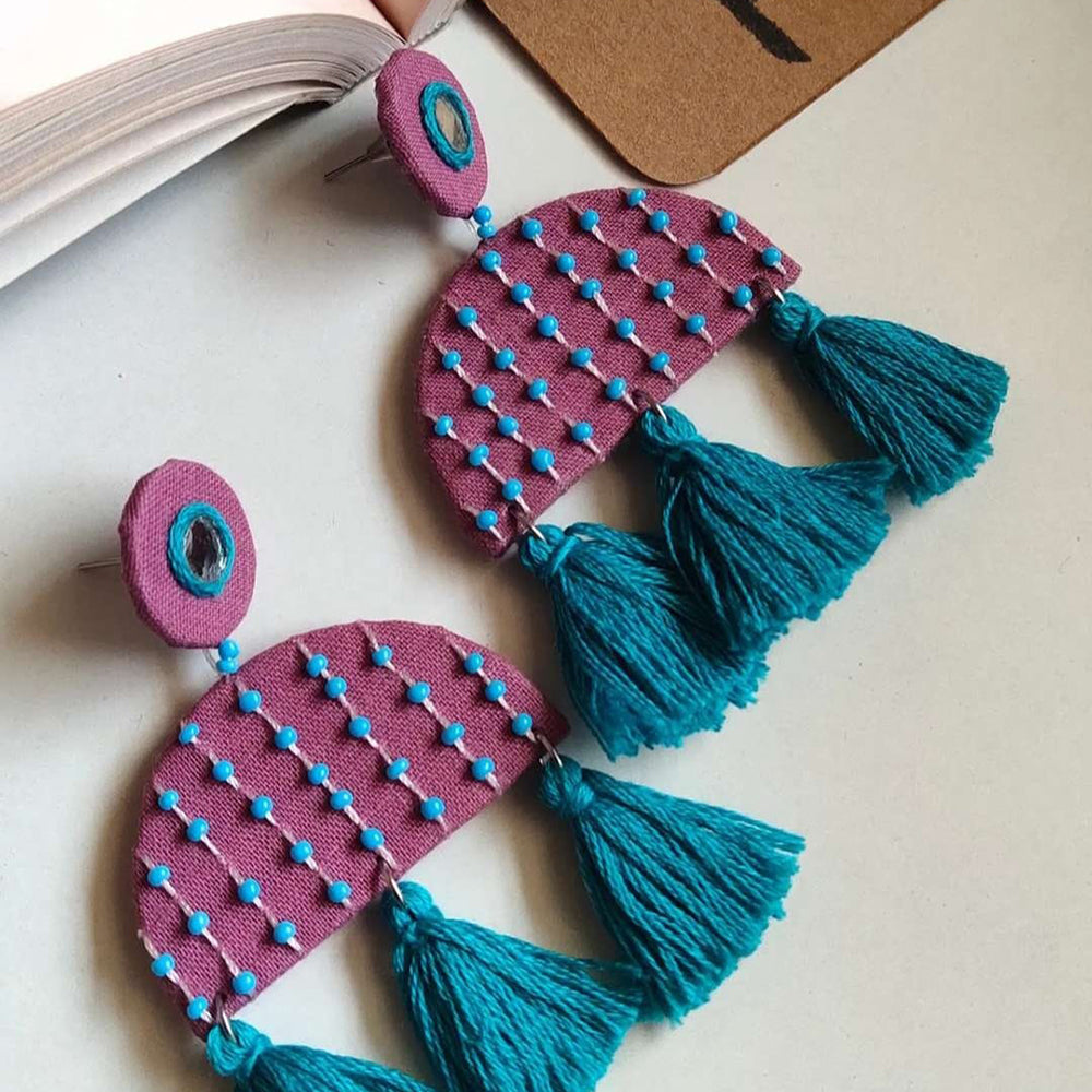 Handmade For Her  Handmade Dangler Earrings