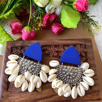 Handmade For Her  Oxidised Long Fancy Earing For Women