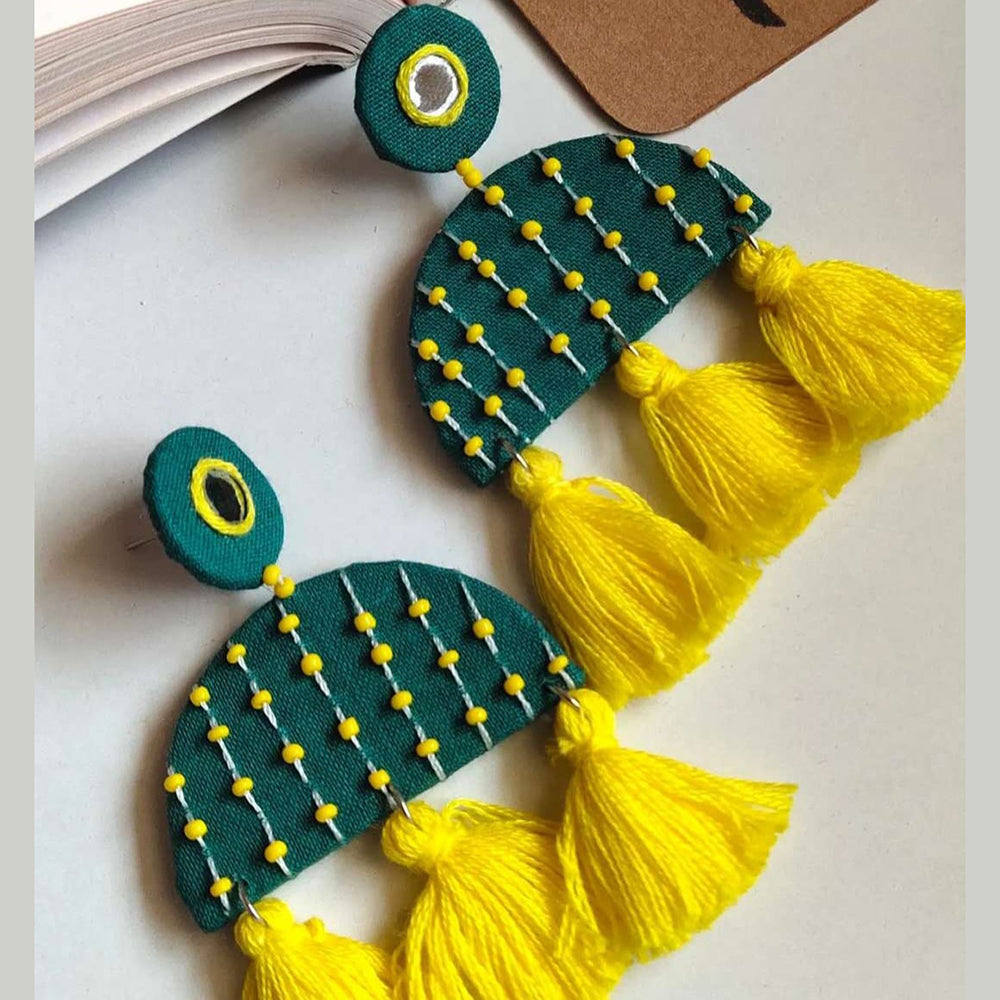 Handmade For Her  Handmade Dangler Earrings