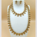 Joyful Jewel Art Matte Gold Plated Pota Stone Necklace Combo