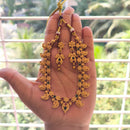 Joyful Jewel Art Regal Matte Pota Stone Necklace Set