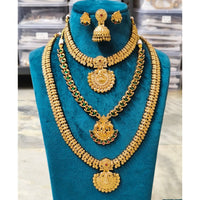 Joyful Jewel Art Heritage Style Matte Pota Stone Temple Collection Combo Set