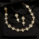 Amoliya Jewels Polki Kundan Necklace Set