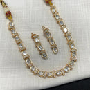 Amoliya Jewels Polki Kundan Necklace Set