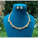 Amoliya Jewels Polki Kundan Necklace Set