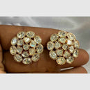 Amoliya Polki Kundan Stud Earrings