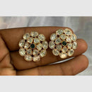 Amoliya Polki Kundan Stud Earrings