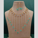 Amoliya Jewels Polki Kundan and Beads Necklace Set