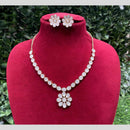 Amoliya Jewels Polki Kundan Floral Necklace Set