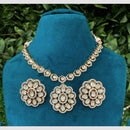 Amoliya Jewels Royal Polki Kundan Timeless Elegance Necklace Set