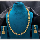 Amoliya Jewels Classic Filigree Bead Mala Necklace Set