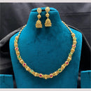 Amoliya Jewels Classic Filigree Bead Mala Necklace Set