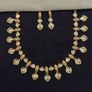 Amoliya Jewels Classic Polki Kundan Necklace Set