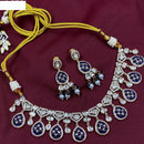 Amoliya Jewels Ethnic Charm Polki Kundan And Austrian Stone Necklace Set