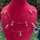 Amoliya Jewels Classic Kundan Stone And Pearl Necklace