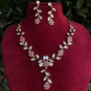 Amoliya Jewels Royal Polki Kundan Stone Heritage Necklace Set