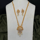 Amoliya Jewels Royal Polki Kundan Stone And Beads Heritage Necklace Set