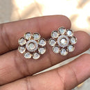 Amoliya Jewels Royal Polki Kundan Stone Designer Studs Earrings