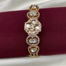 Amoliya Jewels Heritage Look Polki Kundan Stone Openable Bracelet
