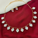 Amoliya Jewels Designer Polki Kundan Stone Necklace Set
