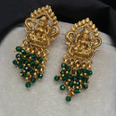 Amoliya Jewels Royal Look Goddess Temple Pearl Dangler Earrings